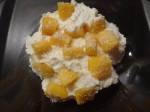 kokoscreme mit mango